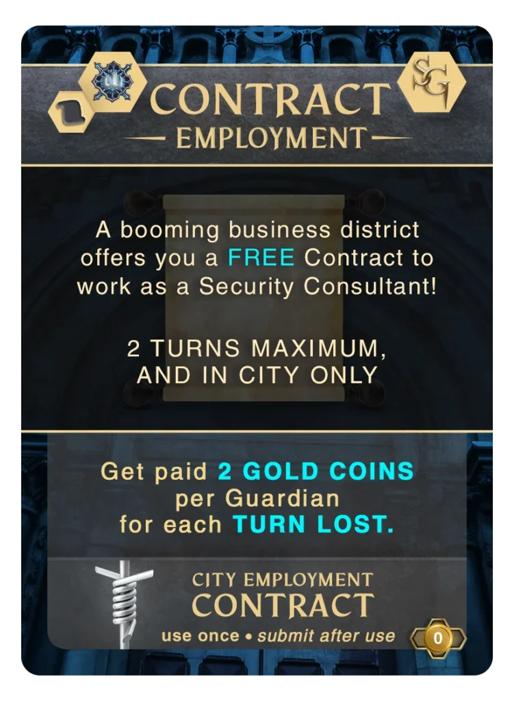 City Adventure Card: Contract 04